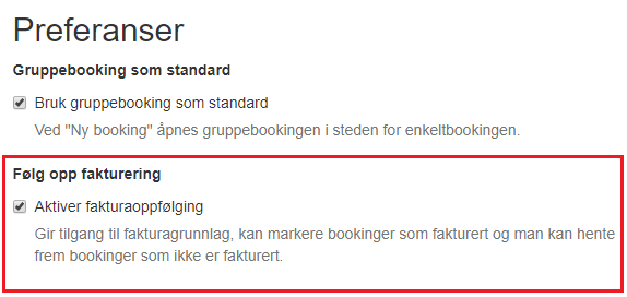 Oppsett